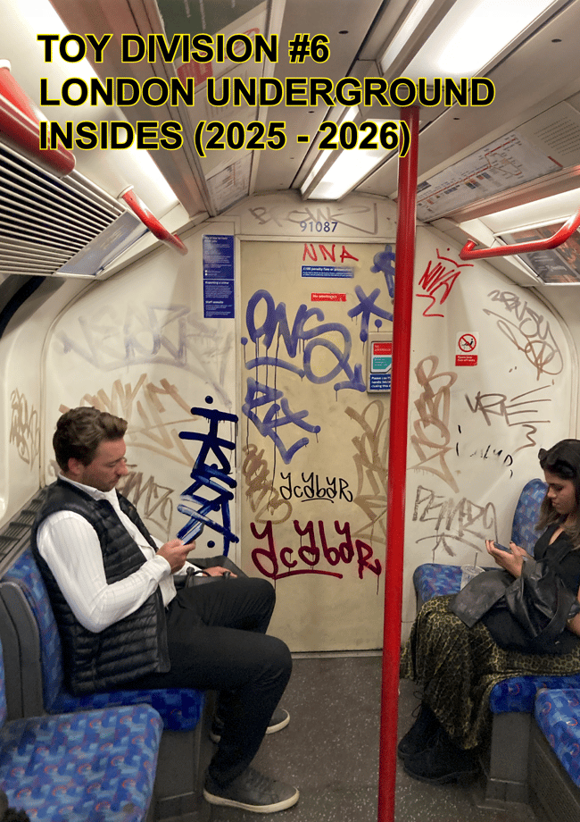 Toy Division #6 - London Underground Insides (2025 - 2026) - **** AUSTRALIA PRE-SALE ONLY ****