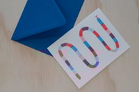 Image 1 of Slithery Snake Risograph Greeting Card