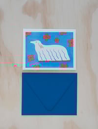 Image 4 of Regal Pup Risograph Greeting Card