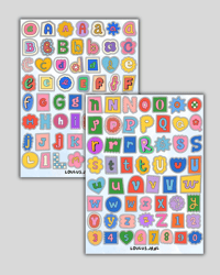 Image 1 of RAINBOW LETTERS