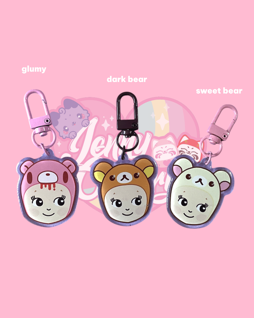 Image of Baby Angels Keychains 