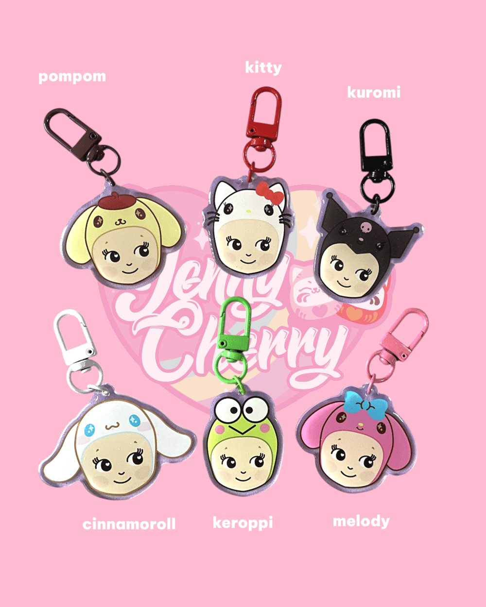 Image of Baby Angels Keychains 