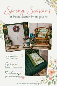 Image 1 of Spring at Pause Button Photography 🌿 Where your everyday moments become forever