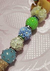 Image 3 of Extended Cute Bear Rhinestone Pen (393)