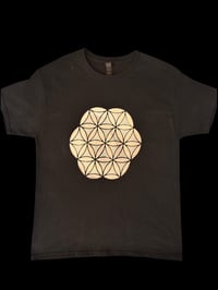 Image 1 of Large Gildan Heavy Cotton - Reverse Stencil Hand Painted