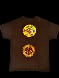 Image 2 of Large Gildan Heavy Cotton - Reverse Stencil Hand Painted