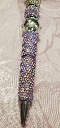 Image 2 of Extended Cute Donkey Rhinestone Pen (395)