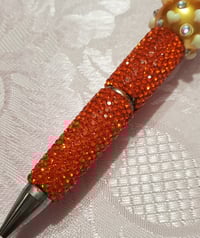 Image 3 of Extended Cute Tiger Rhinestone Pen (396)