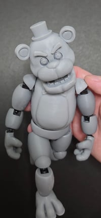 Image 4 of Freddy/golden freddy (fnaf1/movie) V.2 (towball joints)