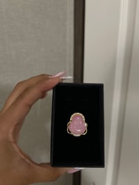 PINK BUDDAH ADJUSTABLE RING 
