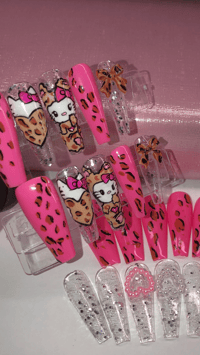 Image 1 of 24pcs character nail set (All sizes included)
