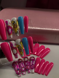 Image 2 of 24pcs character nail set (All sizes included)