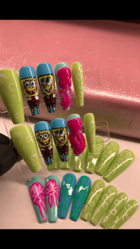 Image 3 of 24pcs character nail set (All sizes included)