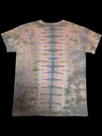 Image 2 of Xl Fruit of the Loom Ice Dye Mandala Pastel