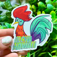 Image 1 of Cool Chicken Waterproof Stickers