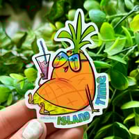 Image 1 of Island Time Waterproof Stickers