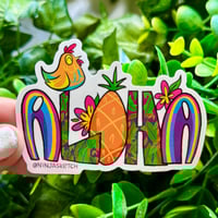 Image 1 of Aloha Waterproof Stickers