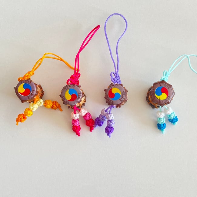 'janggu' korean drum traditional norigae charms