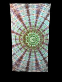 Image 1 of 42"x72" Ice Dye Tapestry 