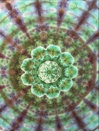 Image 2 of 42"x72" Ice Dye Tapestry 