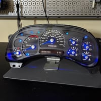 Image 8 of 2003–2005 GM Duramax Custom Plug & Play Instrument Cluster (White or Black Face)