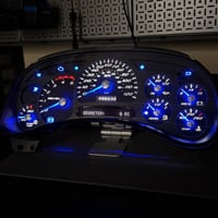 Image 9 of 2003–2005 GM Duramax Custom Plug & Play Instrument Cluster (White or Black Face)