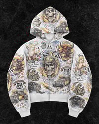 Image 1 of "Death Before Dishonor" Hoodie