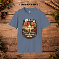 Image 7 of Follow Jesus T-Shirt — Christian Faith Graphic Tee