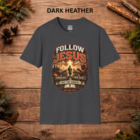 Image 8 of Follow Jesus T-Shirt — Christian Faith Graphic Tee