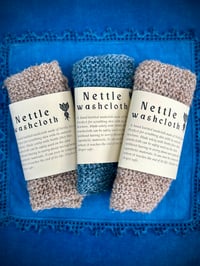 Image 2 of Nettle Wash Cloth