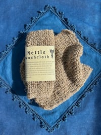 Image 3 of Nettle Wash Cloth