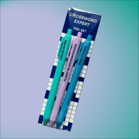 Image 1 of "Crossword Expert" Pen Set
