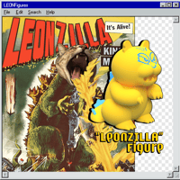 Image 1 of INK: "Leonzilla" Figure
