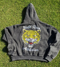 Image 2 of Gold Roze Athleticz Hoodies-Acid wash black