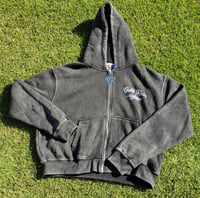 Image 3 of Gold Roze Athleticz Hoodies-Acid wash black