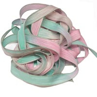 Image 3 of 1PC. TIMELESS 42" Hand Dyed Finished Edge Silk Wrist Wrap Bracelet/Jewelry/Craft Ribbons