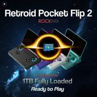 Image 1 of Retroid Pocket Flip 2 — DreamLab Edition ROCKNIX SD Card