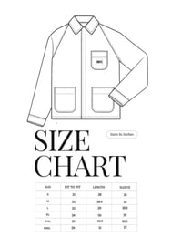 Image 9 of Gray "Simple" Chore Jacket 