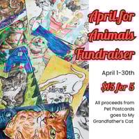 April for Animals: Pet Postcards