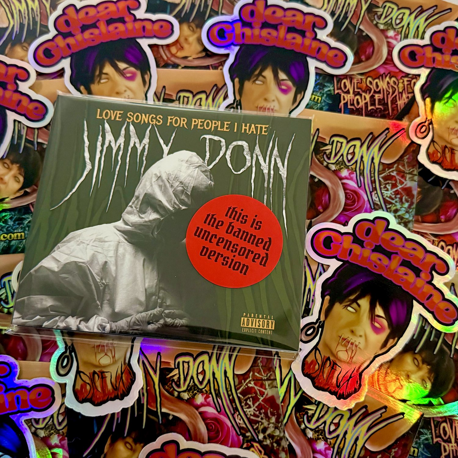 Image of Love Songs For People I Hate BANNED CD