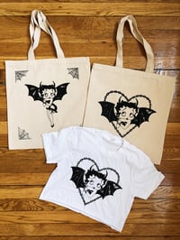 Image 1 of Betty Boop Heart Chain Crop Top 