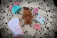 Image 4 of Paz- 3 inch Miniature Baby Doll