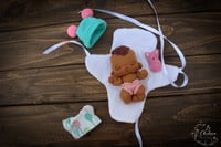 Image 3 of Paz- 3 inch Miniature Baby Doll