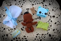 Image 4 of Juan- 3.5 inch Miniature Baby Doll