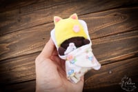 Image 1 of June- 3 inch Miniature Baby Doll