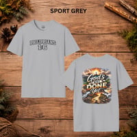 Image 9 of Philippians 1:6 T-Shirt— "God's Not Done Yet" — Inspirational Christian Tee