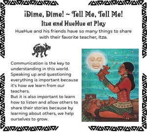 Image of NEW! ~ DREAMS AT PLAY COLLECTION ~ 8x10 Art Print ~ ¡Dime, Dime! ~ Tell Me, Tell Me!