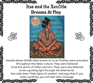 Image of NEW! ~ DREAMS AT PLAY COLLECTION ~ 8x10 Art Print ~ Itza and the Fireflies