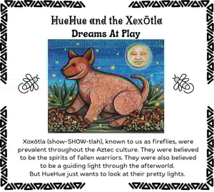 Image of NEW! ~ DREAMS AT PLAY COLLECTION ~ 8x10 Art Print ~ HueHue and the Fireflies