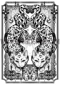 Image 2 of LOVECAT PRINT